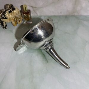 Etain Pewter Wine Funnel Decanting Aerator  L'esprit & Le Vin France 4 1/2” VTG